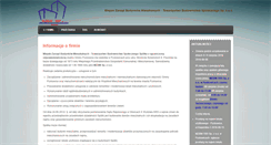 Desktop Screenshot of mzbm-pyskowice.pl